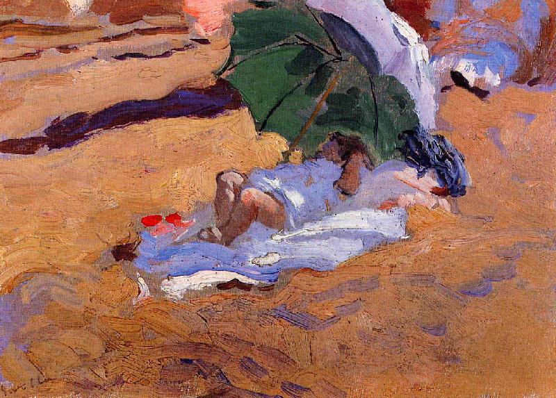 Joaquin Sorolla Childs Siesta oil painting picture